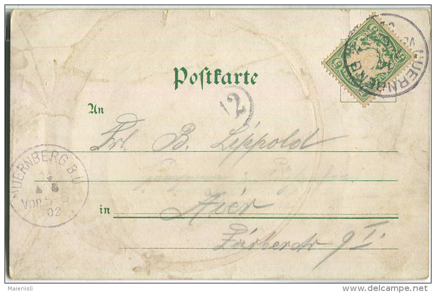 Nürnberg - Rosenau - Restauration Von Friedrich Schröder - Gel. 1902 - Verlag Franz Schemm Nürnberg - Nürnberg