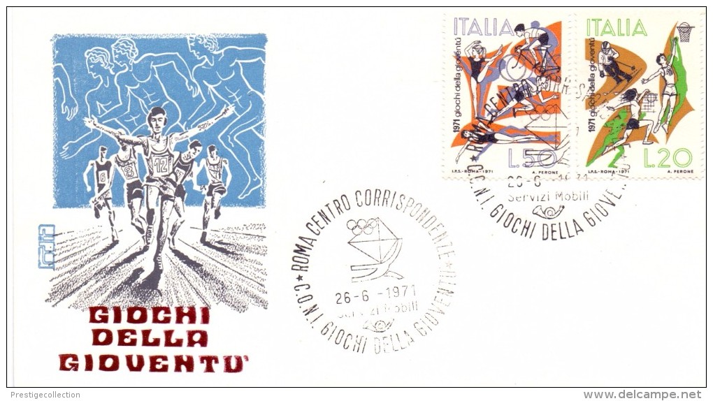 ROMA GIOCHI DELLA GIOVENTU' 1971     (F160058) - Inverno1972: Sapporo