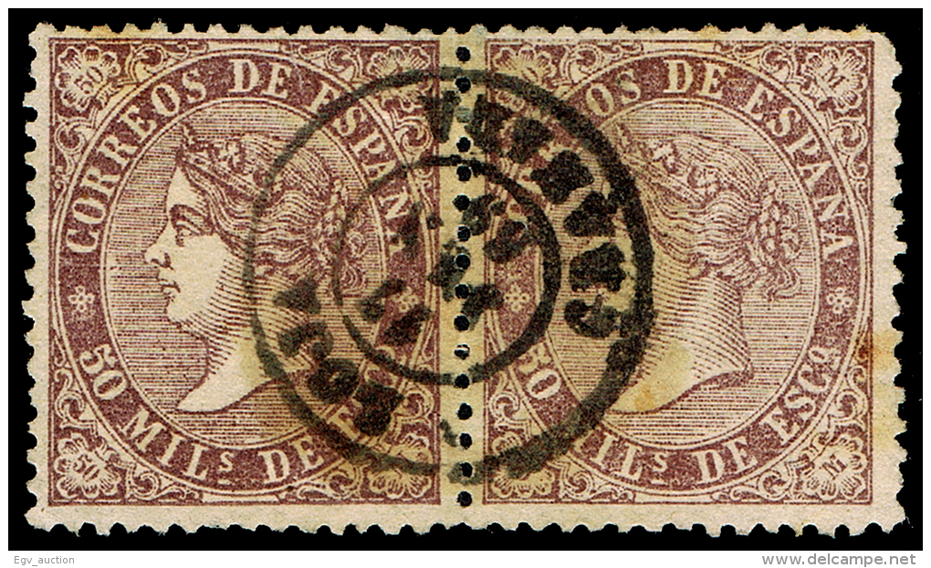 GRANADA - EDI O 98 (2) - FECH. T II "LOJA - Used Stamps