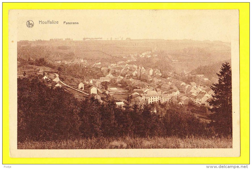 * Houffalize (Luxembourg - La Wallonie) * (Nels, Série 11, Nr 10) Panorama, Vue Générale, TOP, Rare, Old, Unique - Houffalize