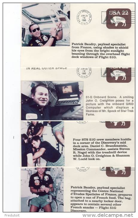 20 ENVELOPPES (photo) - DISCOVERY - 17 Au 24 Juin 1985 - North  America