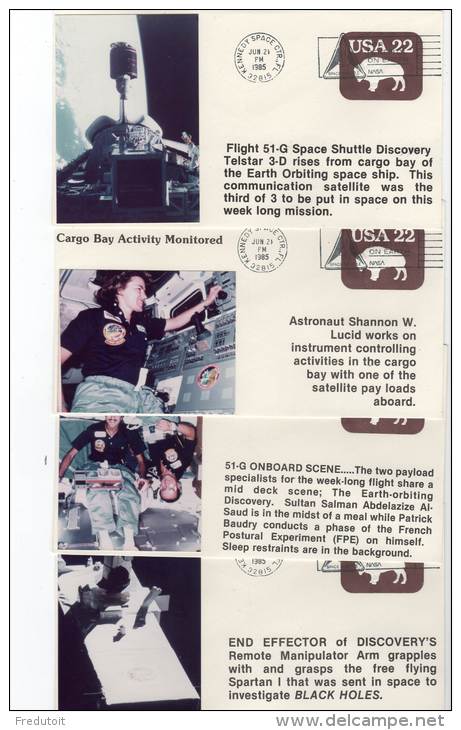 20 ENVELOPPES (photo) - DISCOVERY - 17 Au 24 Juin 1985 - North  America