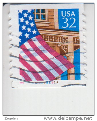 Verenigde Staten(United States) Rolzegel Met Plaatnummer Michel-nr 2726 I BCa Plaat 13231A - Ruedecillas (Números De Placas)