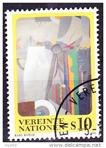 UN Wien Vienna Vienne - Dauerserie/time Series/Les Séries Chronologiques 1996 - Gest. Used Obl. - Usados