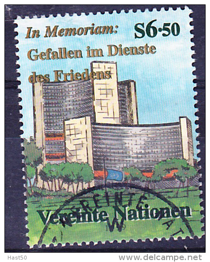 UN Wien Vienna Vienne - Memoriam "tote Blauhelme"/"dead Blue Helmets"/"morts Casques Bleus"1997 - Gest. Used Obl. - Usados