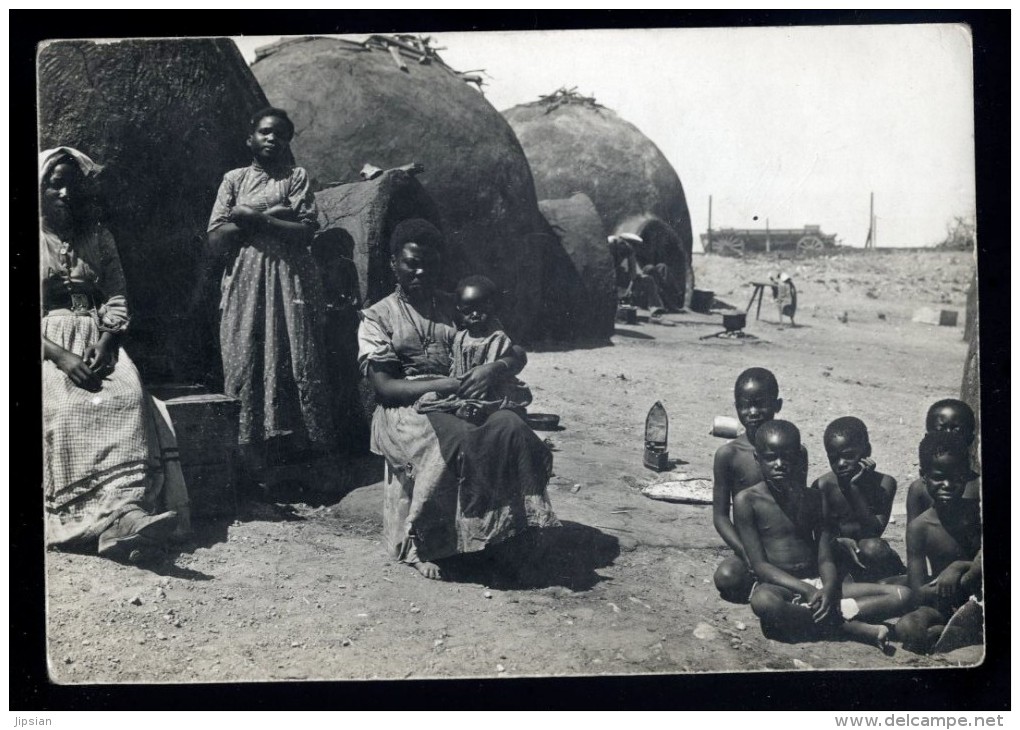 Rare Cpa Carte Photo De 1922 Timbre Du Protectorat Du Bechuanaland .. Béchouanaland FEV16 24 - Non Classés