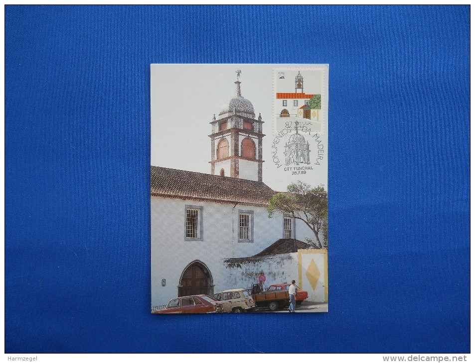 Maximum Card, Monuments Of Madeira, Monastry Santa Clara - Abbayes & Monastères