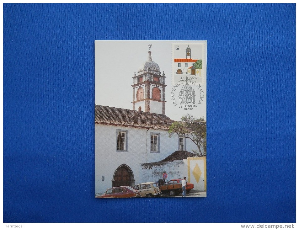 Maximum Card, Monuments Of Madeira, Monastry Santa Clara - Abdijen En Kloosters