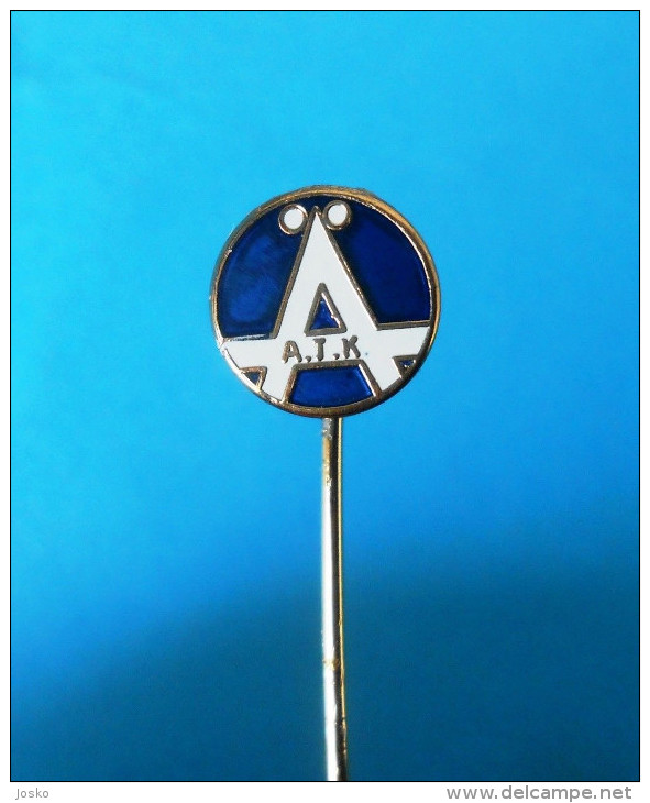 ALVSJO AIK FF - Sweden Football Soccer Club Enamel Pin Badge Fussball Calcio Anstecknadel Distintivo Foot - Fussball