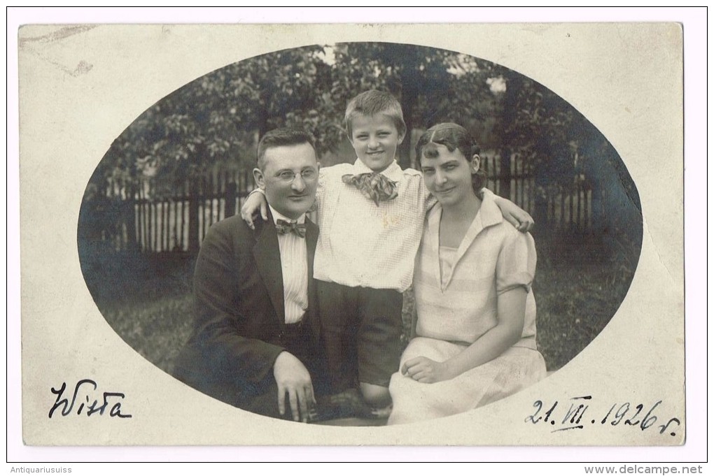 Photo Familie - Wisla - 27.VII.1926 - Poland - Pologne - Autres & Non Classés