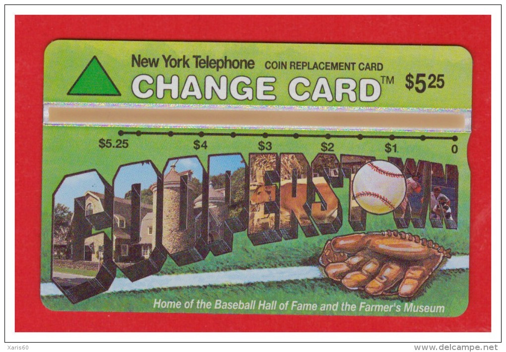 USA-NL-14 "Cooperstown" CN:310A Unused - [1] Holographic Cards (Landis & Gyr)