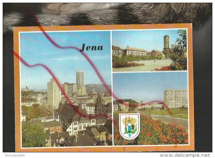 Cpm St000757 Jena  3 Vues Sur Carte - Jena