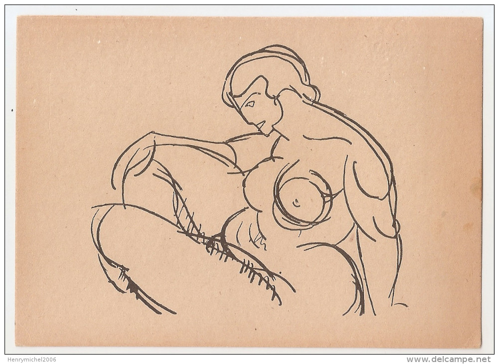 66 - Céret - Manolo Esquisse Pour Une Sculpture Femme Nue Du Musée D'art Moderne - Ceret