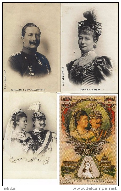 Allemagne. L'Empereur Et L'Impératrice AS0103 - Familles Royales