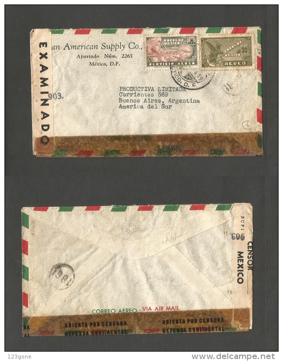 MEXICO. Cover, By Airmail.. Buy 10 Lots, Pay 8 Lots. - Mexique