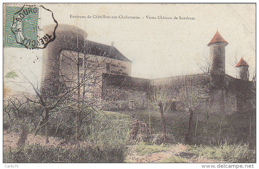 Châtillon Sur Chalaronne 01 - Vieux Château De Sandrans - Trévoux à Bourg - Châtillon-sur-Chalaronne