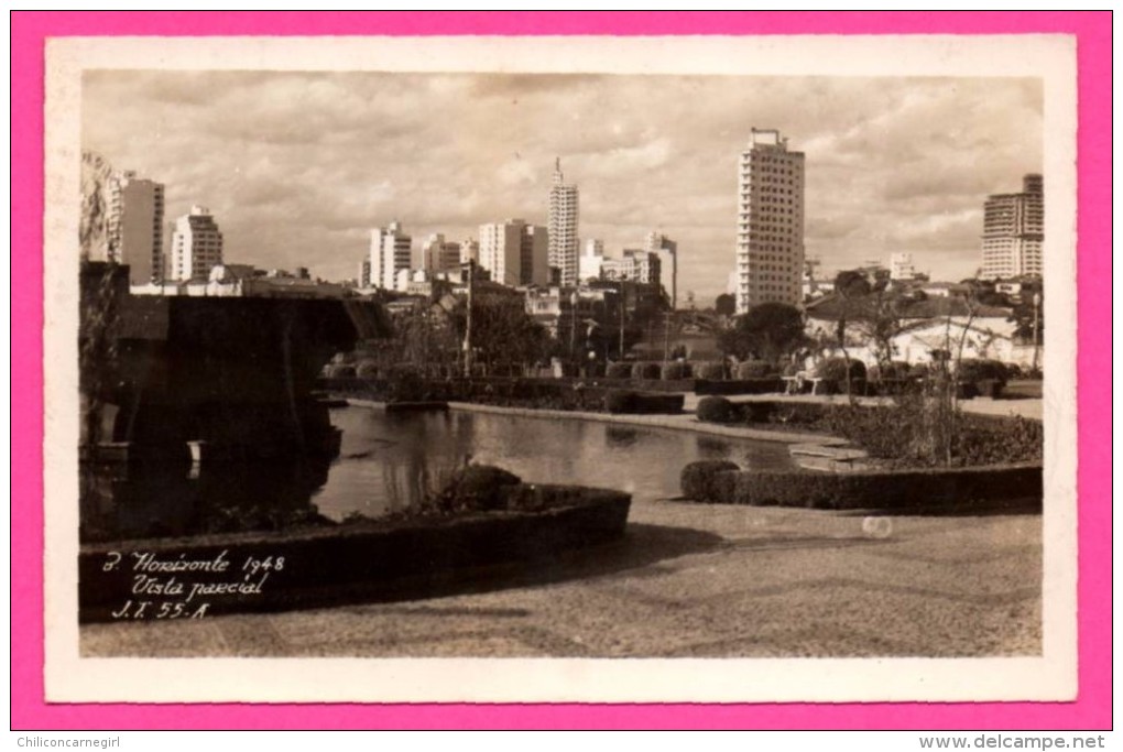 Carte Photo - Belo Horizonte 1948 - Vista Parcial - Vue Partielle - 1950 - J.T. 55 A - Belo Horizonte