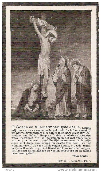 DP. SIDONIE DENYS  ° THOUROUT 1841 - + BRUGGE 1928 - Religión & Esoterismo