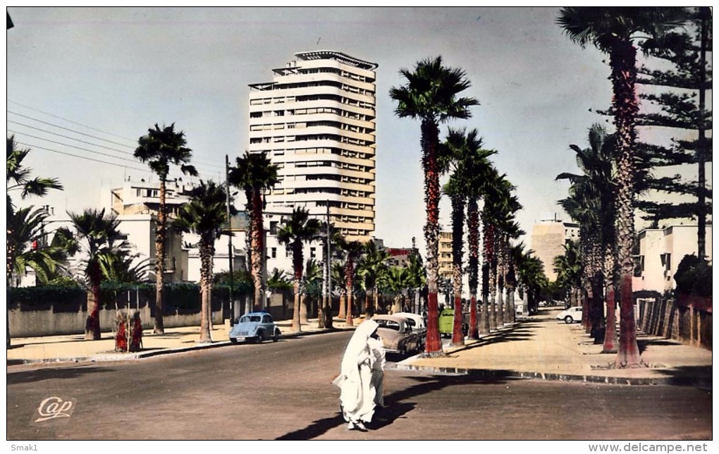 AK Afrika > Marokko > Casablanca BOULEVARD DE LONDRES  Ansichtskarten - Casablanca