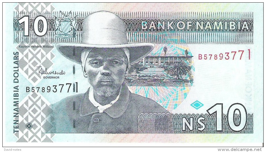 Namibia - Pick 4 - 10 Dollars 2001 - Unc - Namibië