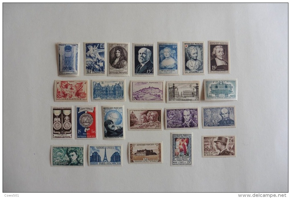 France :  23  Timbres Neufs - Collectors