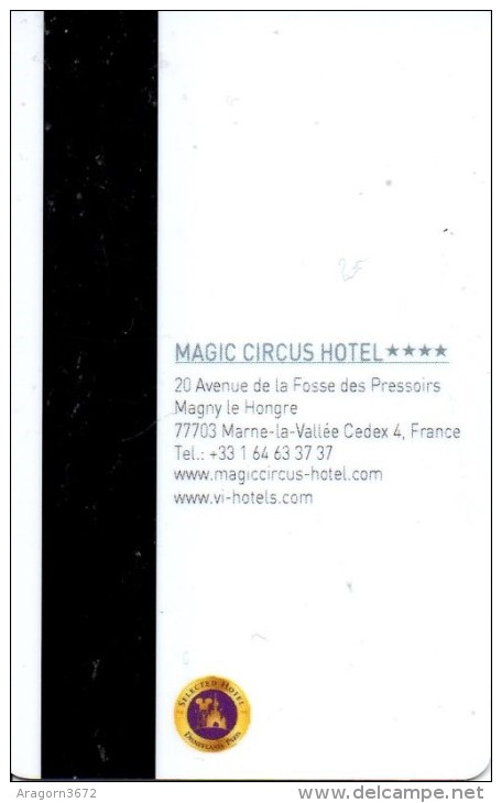MAGIC CIRCUS - Disney - Clés D'hôtel