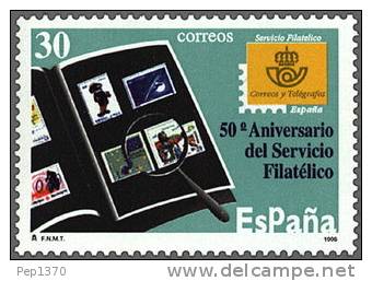 ESPAÑA 1996 - 50 ANIVERSARIO DEL SERVICIO FILATELICO - Edifil 3441 - Yvert 3018 - Nuevos