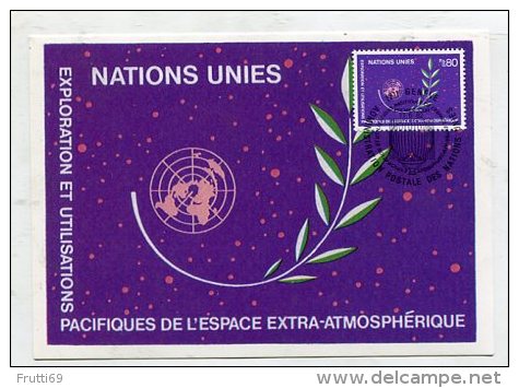 UNO / SWITZERLAND - AK 261864 MC - UN Geneva 1982 No 5 Exploration And Peaceful Uses Of Outer Space - Altri - Europa