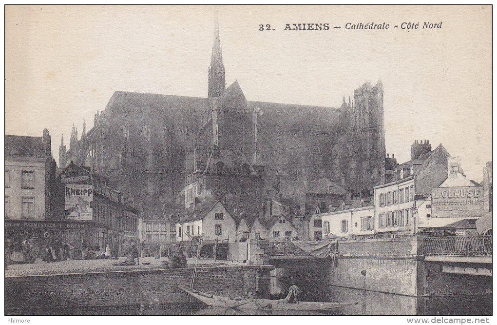 Ph-CPA Amiens (Somme) Cathédrale Côté Nord - Amiens