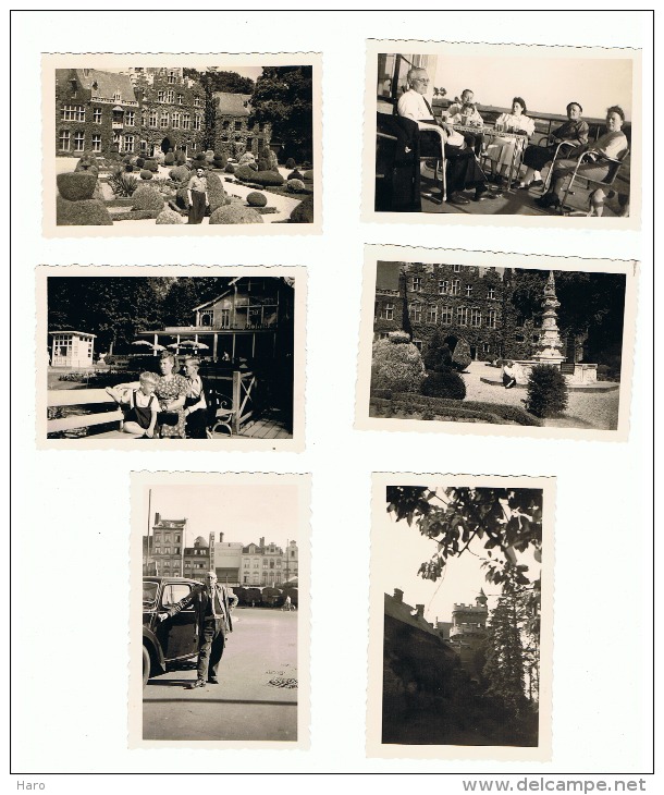 Lot De 6 Photos ( +/- 6 X * Cm) GASBEEK 1949 .(ALB) - Lieux