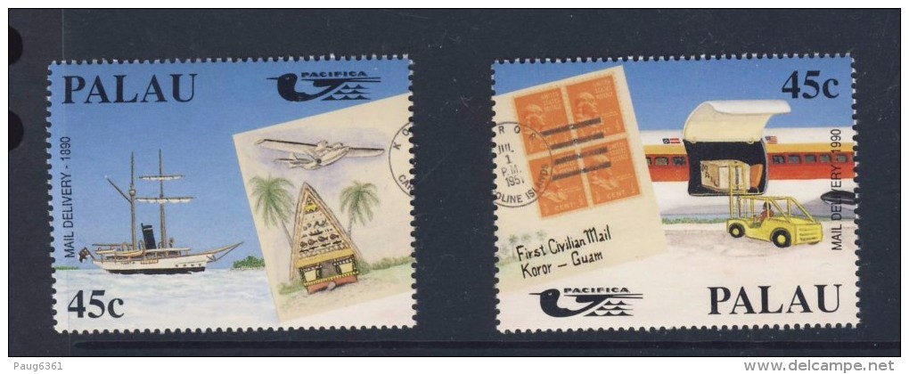 PALAU 1990 PACIFICA Scott N°247/48 NEUF MNH** - Palau