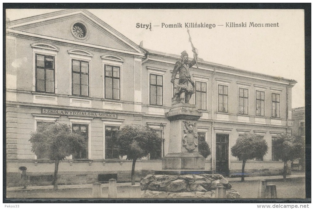 Ukraine   -   Stryj - Pomnik Kilinskiego - Kilinski Monument - Ukraine