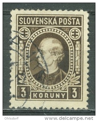 SLOVENSKO 1939: Mi 42 / YT 29, O - FREE SHIPPING ABOVE 10 EURO - Gebruikt