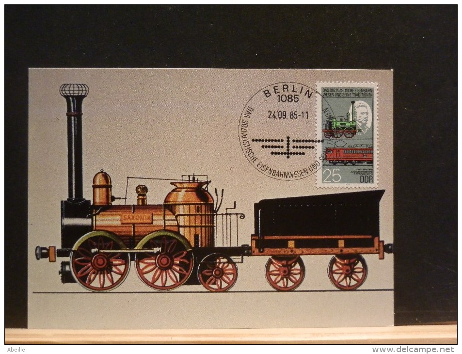 58/518    MAXI  CARTE   DDR - Eisenbahnen