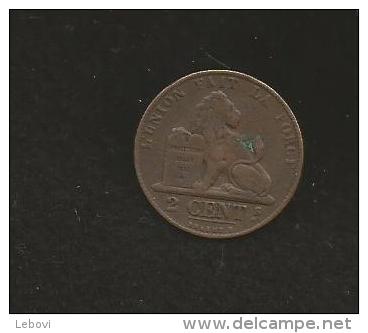 : Belgique - LEOPOLD I - 2 Centimes 1864 - 2 Cent