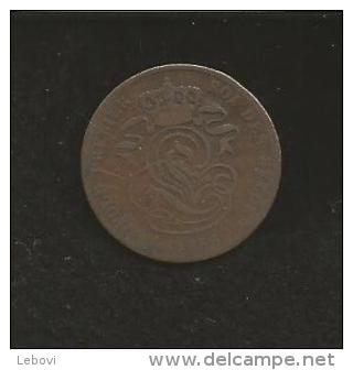 : Belgique - LEOPOLD I - 2 Centimes 1865 - 2 Cents