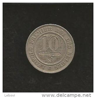 Belgique - LEOPOLD I - 10 Centimes 1862 - 10 Centimes