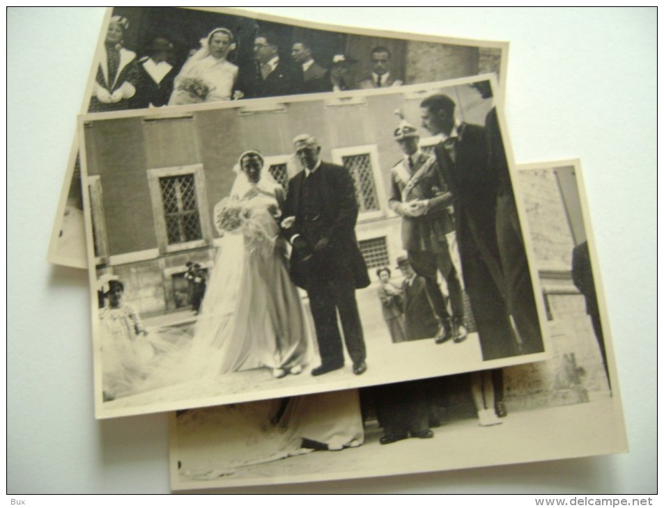 3  FOTO CARTOLINE   NOZZE MILITARE   WEDDING  MATRIMONIO  MARRIAGE  SPOSO  GROOM  LOTTO LEQ - Marriages