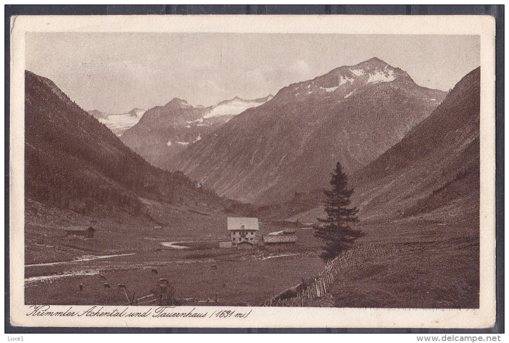 AUSTRIA ,  KRIMMLER ACHENTAL ,   OLD  POSTCARD - Krimml