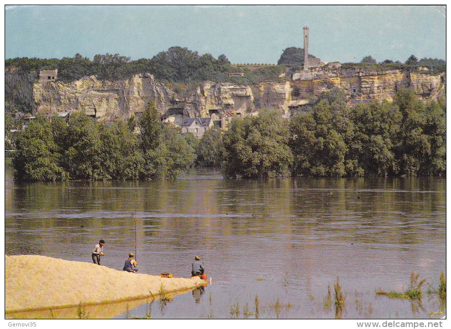 F3724 - ROCHECORBON - La Loire Et La Lanterne  (pêcheurs) - Rochecorbon