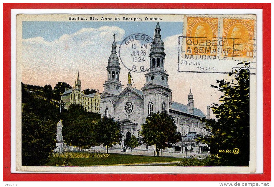 CANADA -- QUEBEC -- Basilica , Anne De Beaupré - Québec - La Cité