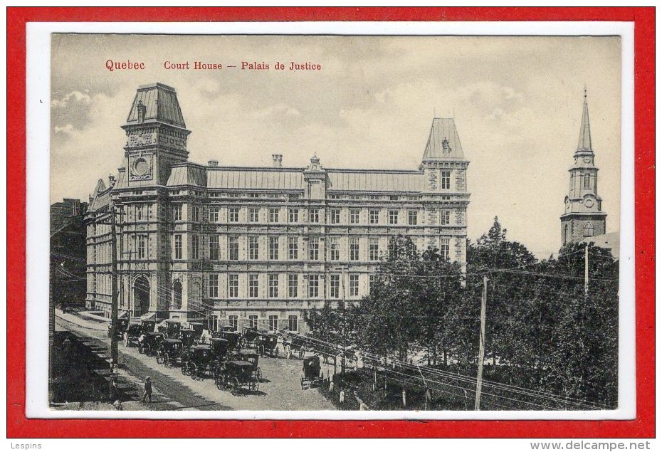 CANADA -- QUEBEC -- Court House - Québec - La Cité