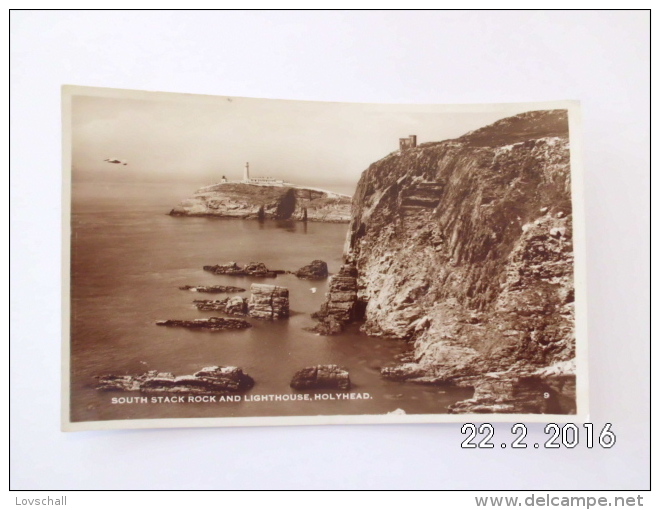 Holyhead. - South Stack Rock And Lighthouse.(9 - 8 - 1957) - Anglesey