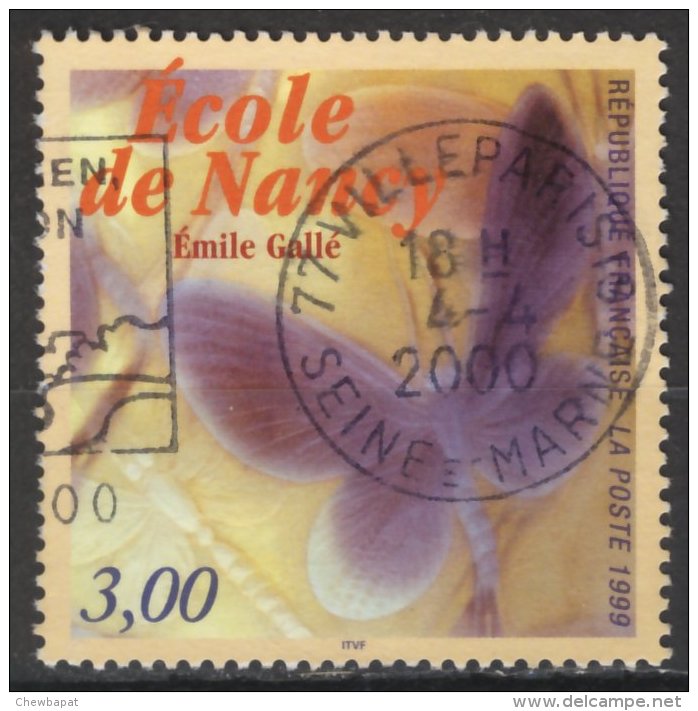 France 1999 - Y & T - N° 3246 - L'Ecole De Nancy - Gebraucht