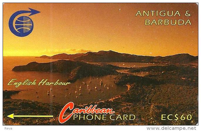 ANTIGUA & BARBUDA $60 ENGLISH HARBOUR ANT-5BA CODE: 5CATB OLD C & W LOGO READ DESCRIPTION !! - Antigua En Barbuda