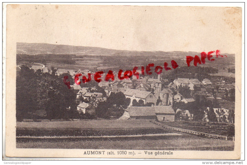 48 - AUMONT - VUE GENERALE - Aumont Aubrac