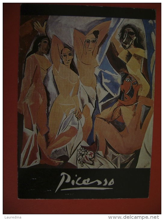 CPM ILLUSTRATEUR PICASSO - LES DEMOISELLES D´AVIGNON - Picasso