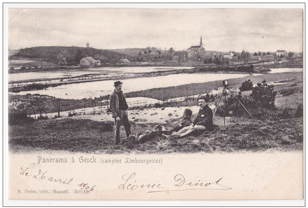 Genk: Panorama. (stempel Asch) - Genk