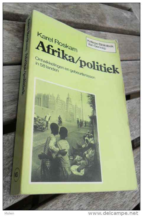 AFRIKA / POLITIEK Ontwikkelingen En Gebeurtenissen In 58 Landen 219blz Karel Roskam © 1981 Congo Zaire Z419 - Histoire