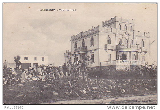 MAROC .  CASABLANCA.   VILLA KARL FICK - Casablanca